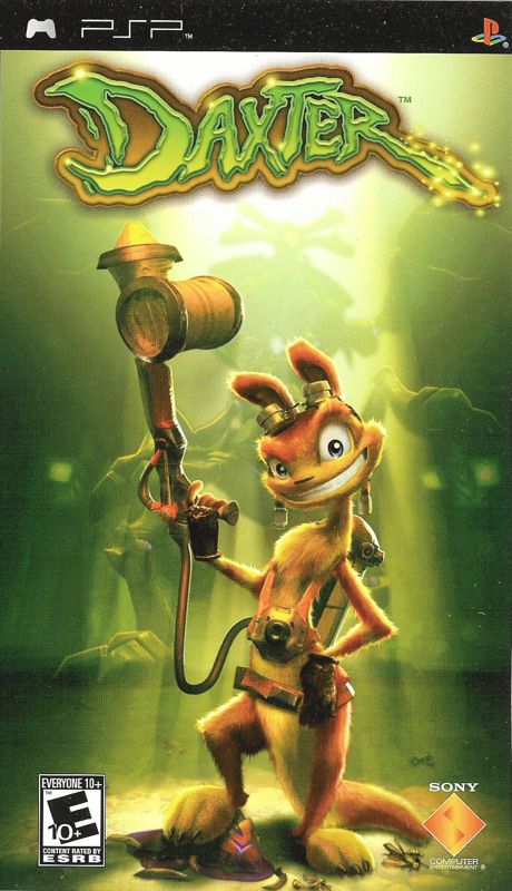 Daxter + Ratchet & Clank Size Matters Platinum Double Pack box art for PSP