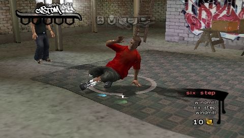 B-Boy screenshot 3 for PSP