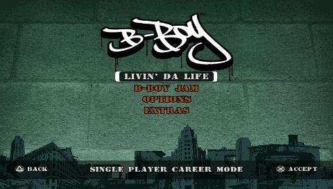 B-Boy screenshot 5 for PSP