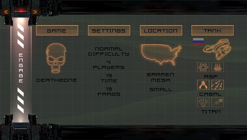 BattleZone screenshot 4 for PSP