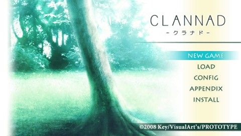 Clannad screenshot 3 for PSP