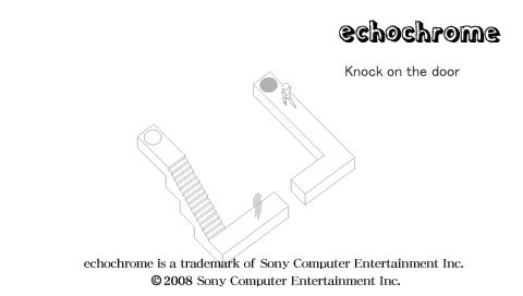 Echochrome screenshot 3 for PSP