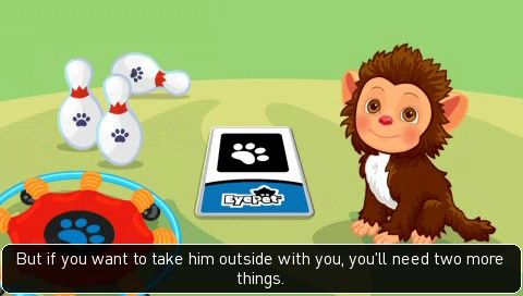 EyePet screenshot 5 for PSP