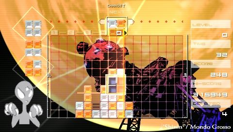 Lumines screenshot 5 for PSP