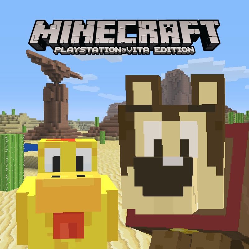 Minecraft Sony PS Vita Slim Console box art for Playstation Vita