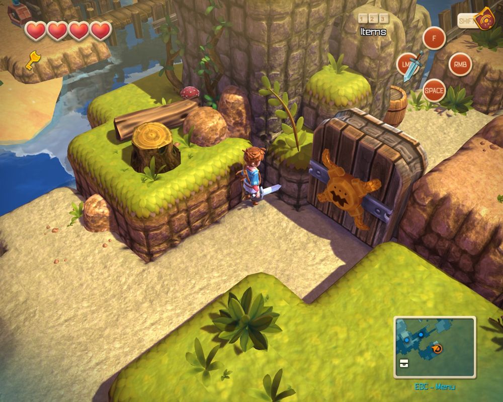 Oceanhorn screenshot 2 for Playstation Vita