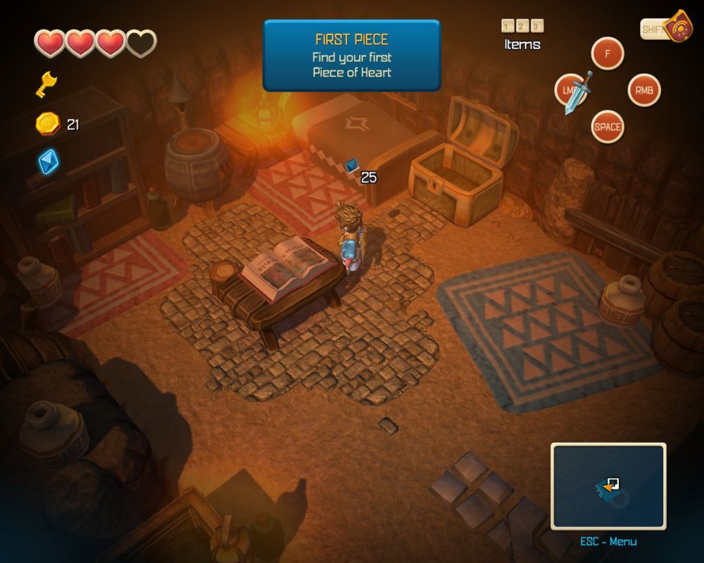 Oceanhorn screenshot 4 for Playstation Vita