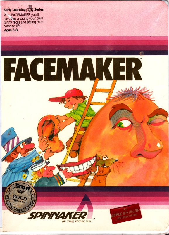 Facemaker box art for TI-99