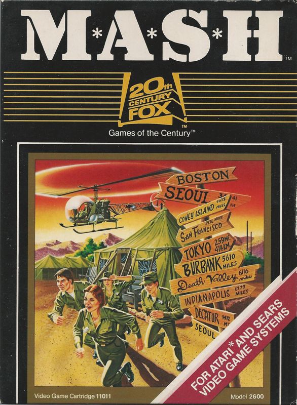 M*A*S*H box art for TI-99