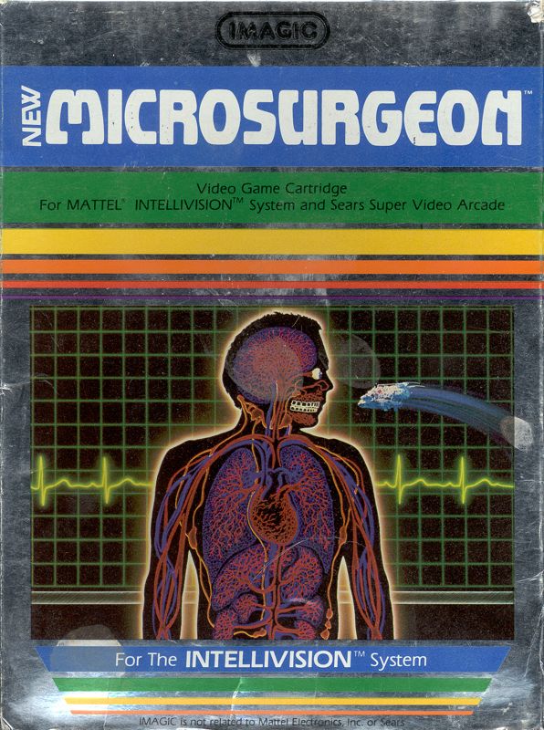 Microsurgeon box art for TI-99