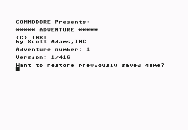 Adventure screenshot 3 for TI-99