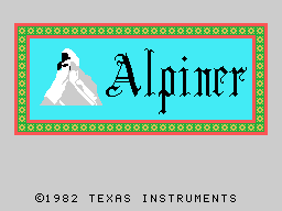 Alpiner screenshot 2 for TI-99
