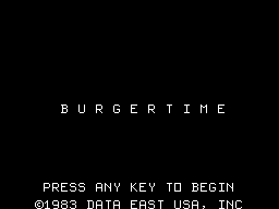 BurgerTime screenshot 2 for TI-99