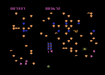 Centipede screenshot 3 for TI-99