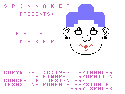 Facemaker screenshot 2 for TI-99