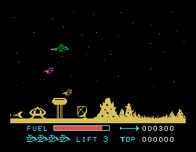 Parsec screenshot 2 for TI-99