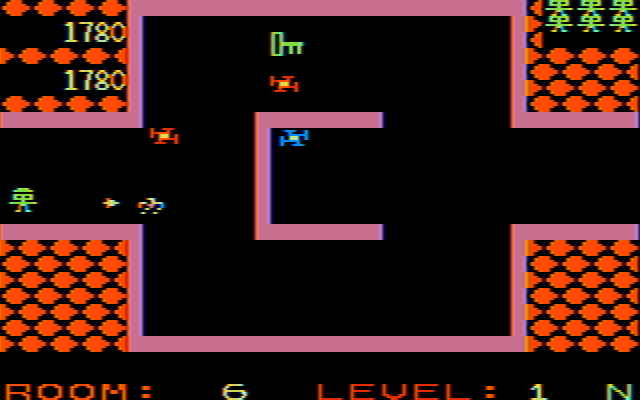 Shamus screenshot 2 for TI-99
