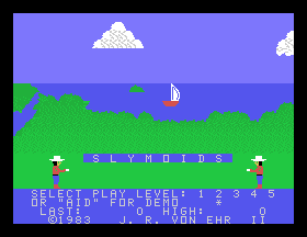Slymoids screenshot 2 for TI-99