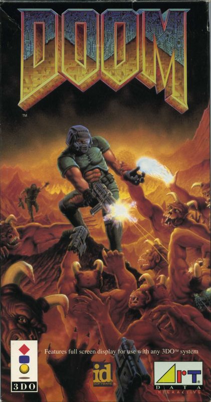 Doom box art for 3DO