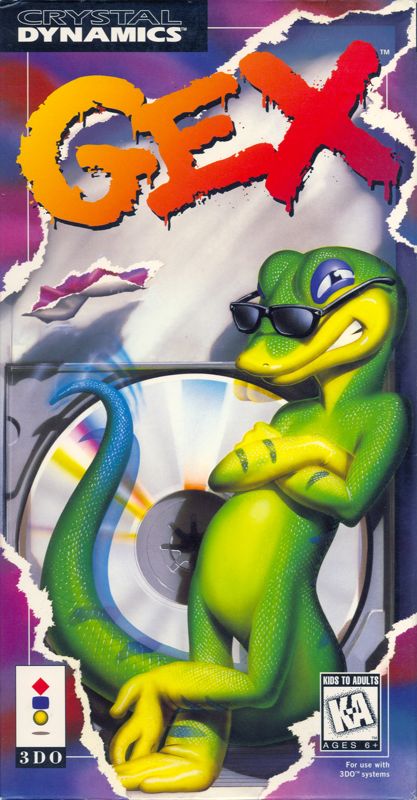 Gex box art for 3DO