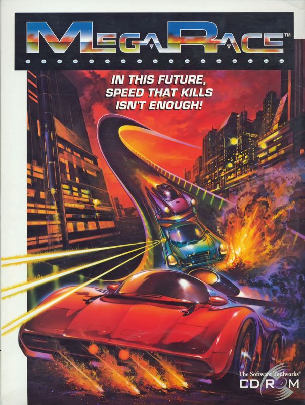 Megarace box art for 3DO