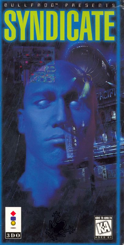 Syndicate box art for 3DO
