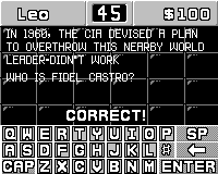 Jeopardy screenshot 4 for Game.Com