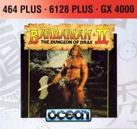 Barbarian II PAL Amstrad GX4000 PAL box art