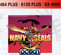 Navy Seals PAL Amstrad GX4000 PAL box art