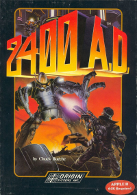 2400 A.D. Apple II US box art