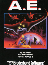 A.E. Apple II  box art