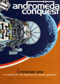 Andromeda Conquest Apple II  box art