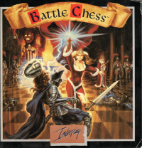 Battle Chess Apple II US box art