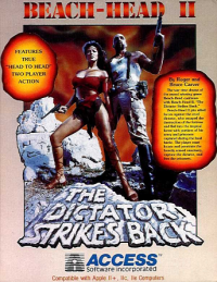 Beach Head II Apple II US box art