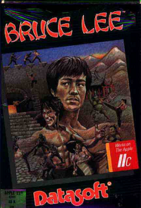 Bruce Lee Apple II US box art