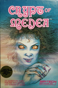 Crypt of Medea Apple II US box art