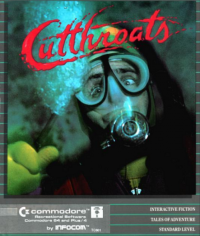Cutthroats Apple II US box art