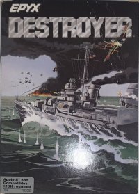 Destroyer Apple II US box art