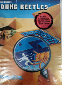 Dung Beetles Apple II US box art