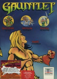 Gauntlet Apple II  box art
