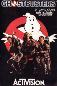 Ghostbusters Apple II  box art