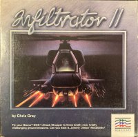 Infiltrator II Apple II US box art