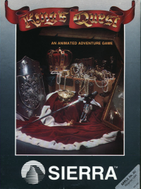 King's Quest Apple II US box art
