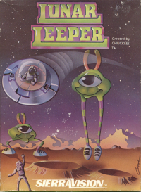Lunar Leepers Apple II  box art
