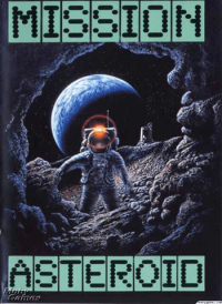 Mission Asteroid Apple II US box art
