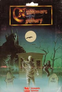 Nightmare Gallery Apple II US box art