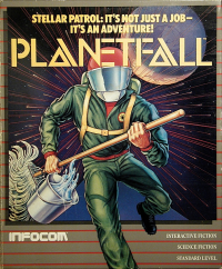 Planetfall Apple II US box art