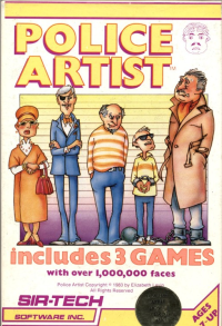 Police Artist Apple II US box art
