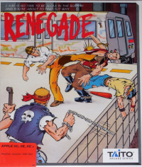 Renegade Apple II  box art