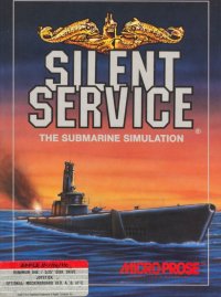 Silent Service Apple II  box art